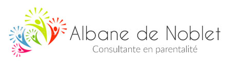 Logo Albane de Noblet, Consultante Parentalité Créative Seine-et-Marne / Aisne